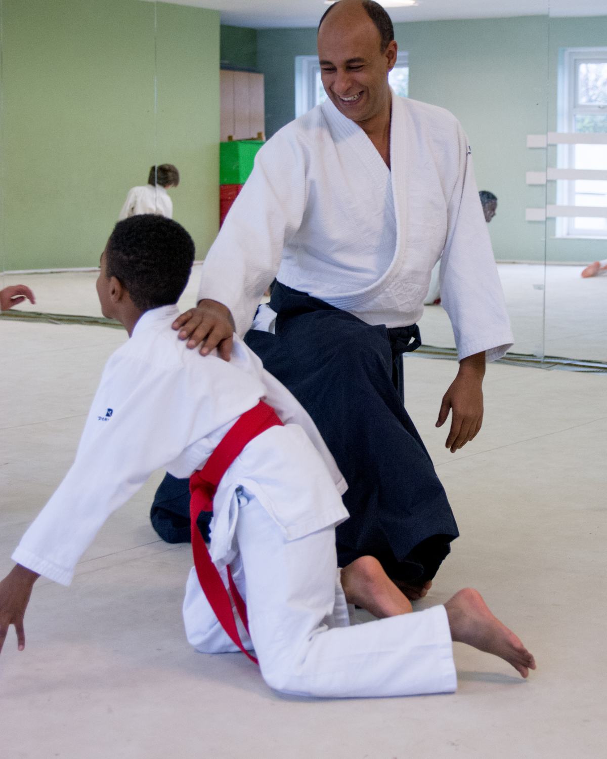 Aziz Meknassi Sensei, chief instructor at Hizashikan Aikido