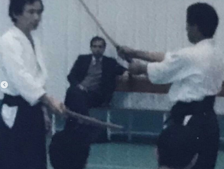 Sensei Bahaddou Abderrahman and Tamura Nobuyoshi