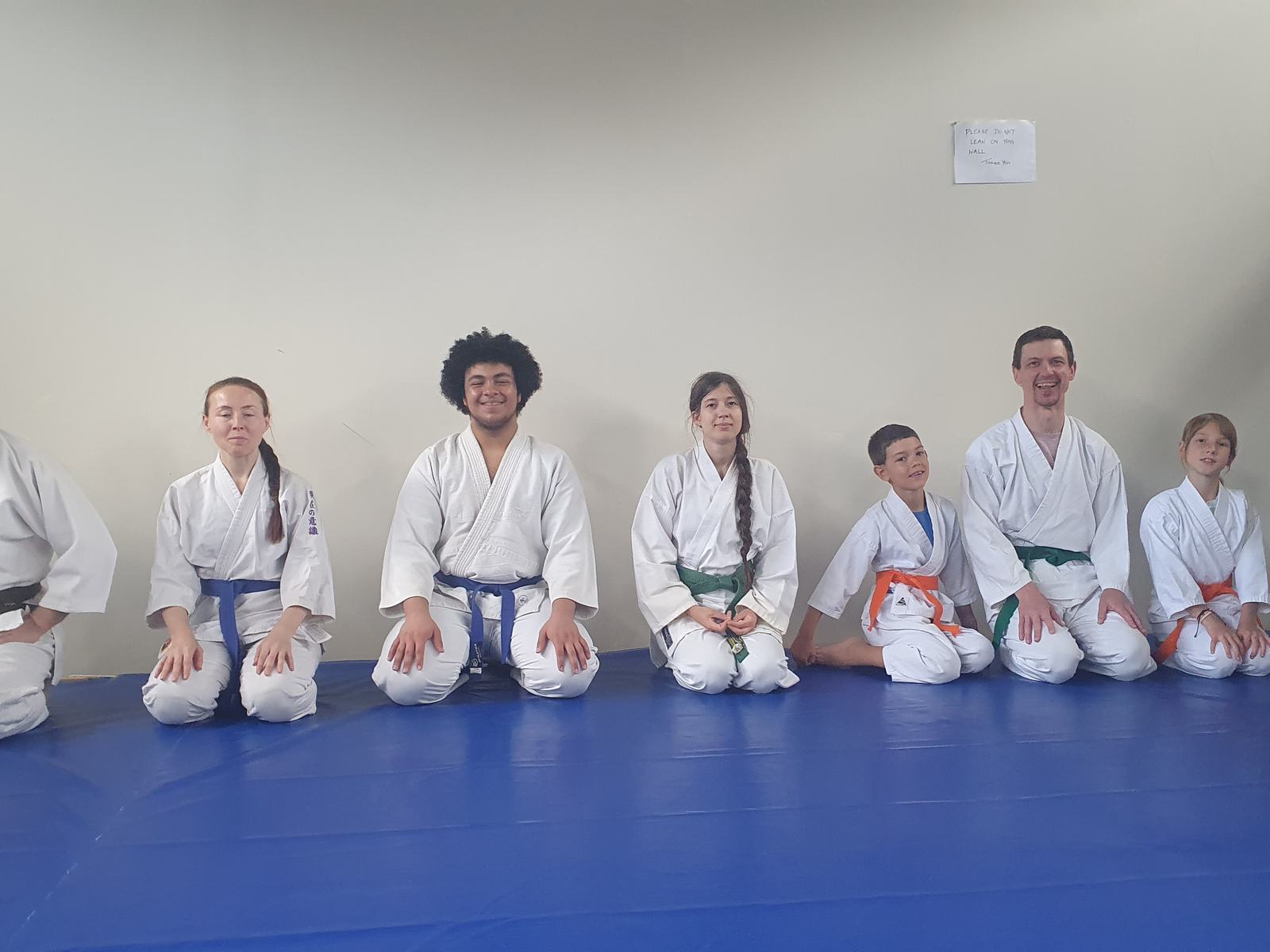 A current Saturday class at Hizashikan